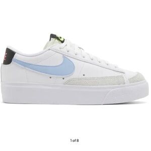 Nike low platform blazer